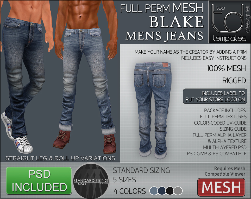TD Templates | Clothing Templates For SL